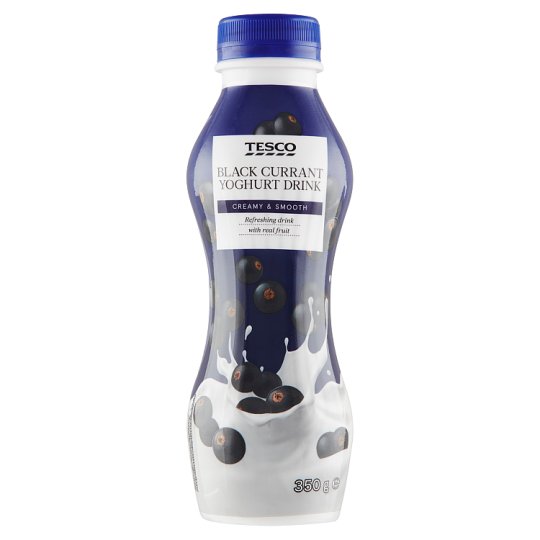 Tesco Black Currant Yoghurt Drink 350 g