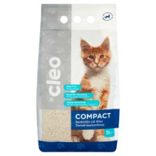 Cleo Compact hrudkujúce stelivo bentonite pre mačky 5 l