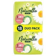 Naturella Ultra Normal Plus Size 2 Pads With Wings 18 Counts