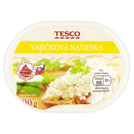 Tesco Vajíčková nátierka 100 g