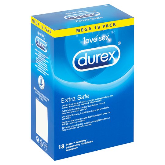 Durex Extra Safe prezervatívy 18 ks