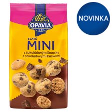 Opavia Zlaté Mini with Chocolate Pieces 180 g