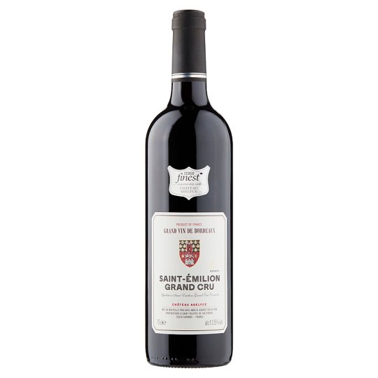 Tesco Finest SaintÉmilion Grand Cru Red Wine 750 ml Tesco Groceries