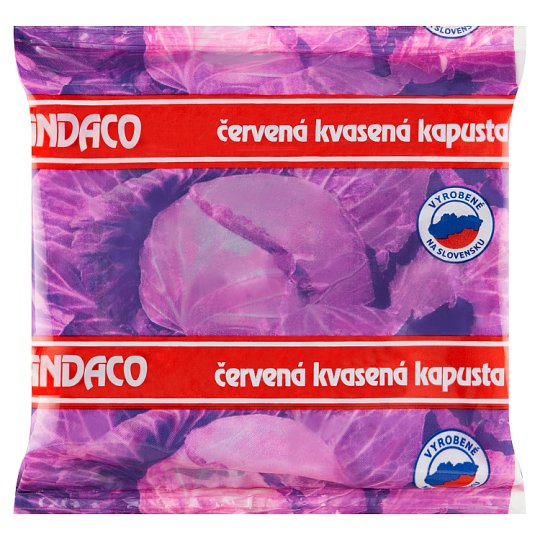 Andaco Kvasená kapusta červená v slanom náleve 500 g