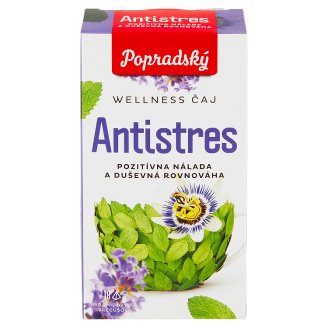 Popradský Wellness Čaj antistres pozitívna nálada a duševná rovnováha 18 x 1,5 g