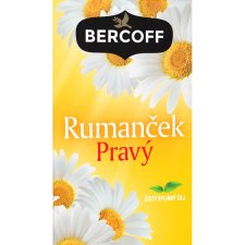 Bercoff Klember Herbal Rumanček pravý čistý bylinný čaj 20 x 1,5 g