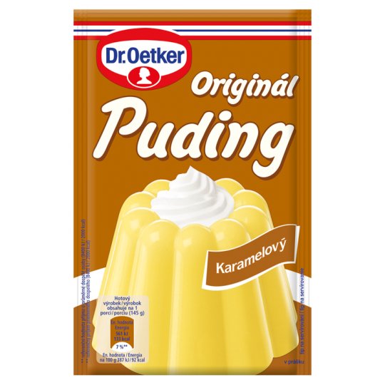 Dr. Oetker Originál Puding Karamelový v prášku 40 g