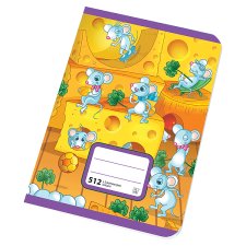 Lined Notebook 512 A5 with 2 Auxiliary Lines