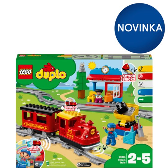 image 1 of LEGO DUPLO 10874 Steam Train