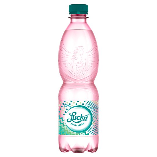 Lucka Jemne perlivá pramenitá voda 0,5 l