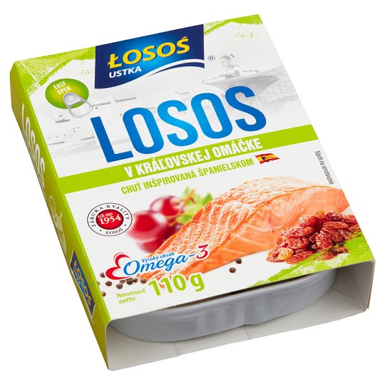 Łosoś Ustka Losos v kráľovskej omáčke 110 g