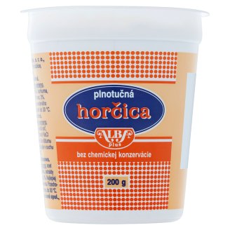 Alba Plus Horčica plnotučná 200 g