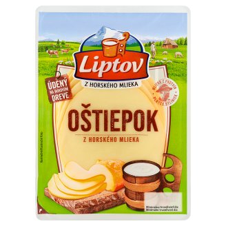 Liptov Oštiepok údený - porciované plátky 100 g