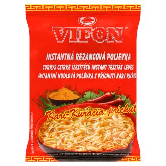 Vifon Instantná rezancová polievka s príchuťou kari-kuracou 60 g