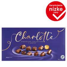 Charlotte Chocolate Collection Mixture of Milk Chocolate, Dark and White Chocolate Bonbons 400 g