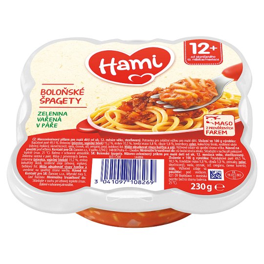 Hami Bolonské špagety 230 g