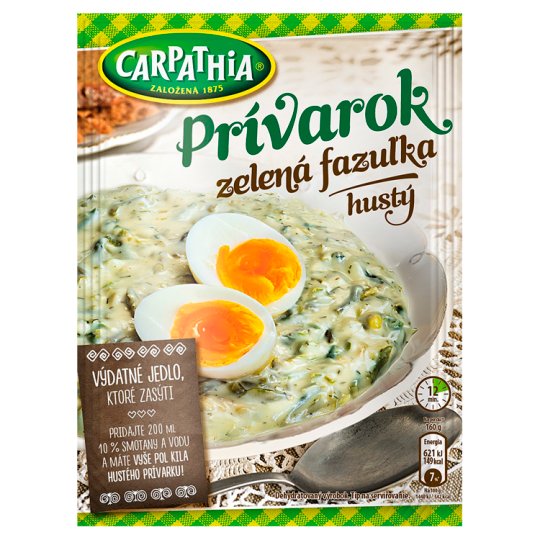 CARPATHIA Prívarok zelená fazuľka vrecko 62 g
