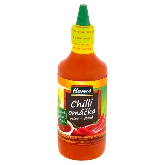 Hamé Chilli omáčka ostrá - slaná - pálivá 500 g