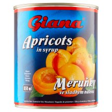 Giana Apricots in Syrup 820 g
