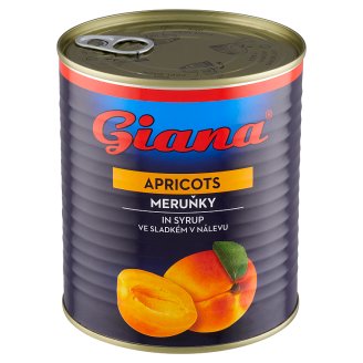 Giana Marhule lúpané polené v sladkom náleve 820 g