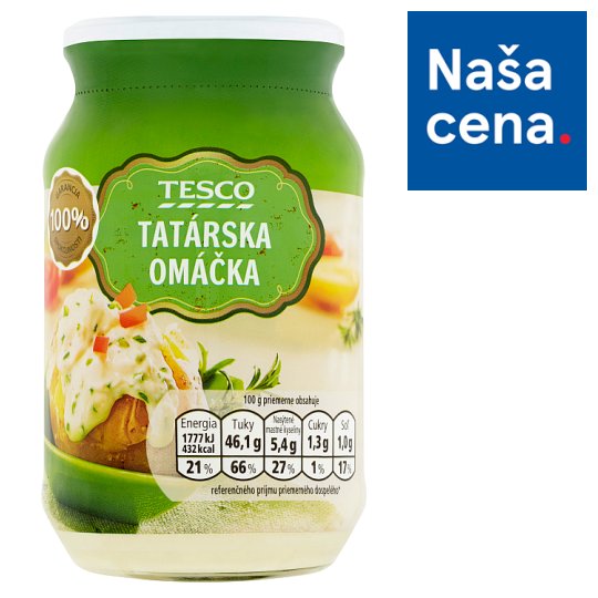 Tesco Tatárska omáčka 330 g