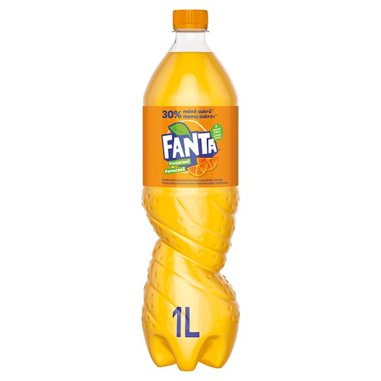 Fanta, pomarančová limonáda, 1 l