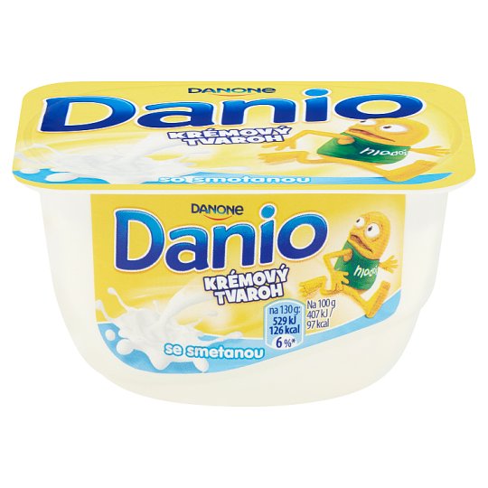 Danone Danio Krémový tvaroh so smotanou 130 g