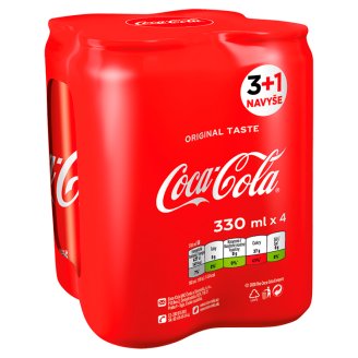 Coca-Cola, 4 x 330 ml