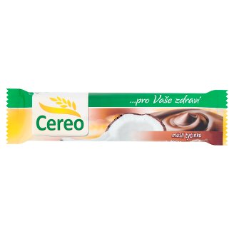 Cereo Musli tyčinka s kokosom polomáčané v kakaovej poleve 35 g