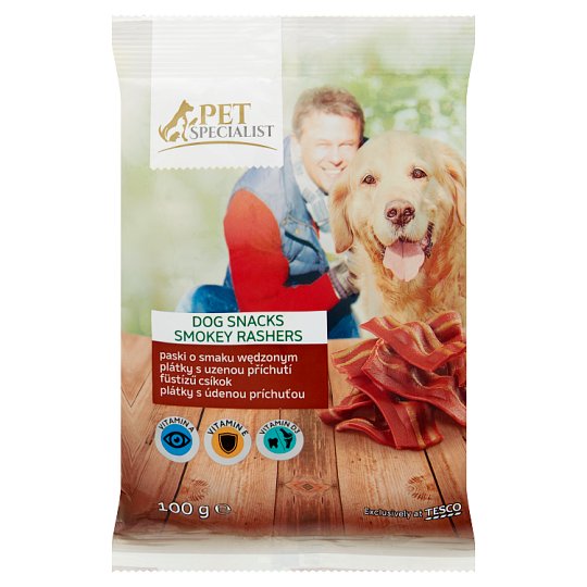 Tesco Pet Specialist Plátky s údenou príchuťou 100 g