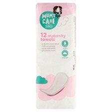 Mum's Care Hygienické popôrodné vložky s fixačným pásikom 12 ks