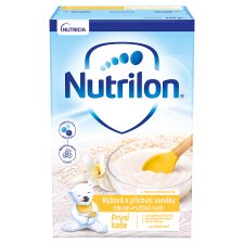 Nutrilon Pronutra Prvá kaša ryžová s príchuťou vanilky 225 g, 4+