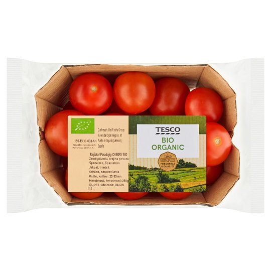 Tesco Bio Cherry Tomatoes 250 g - Tesco Groceries