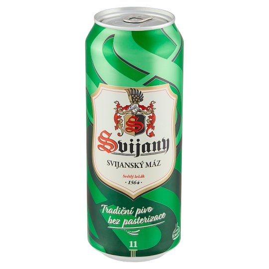 Svijany Svijanský máz pivo svetlý ležiak 0,5 l
