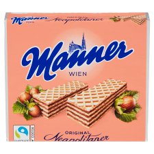 Manner Crispy Wafers with Hazelnut Filling 75 g