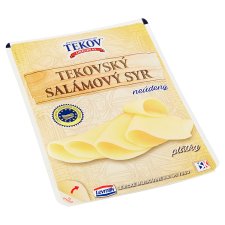 TEKOVSKÝ SALÁMOVÝ SYR NEÚDENÝ plátky 100 g