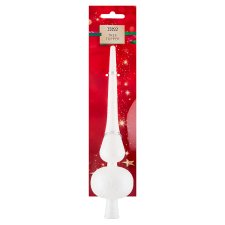 Tesco White Traditional Tree Topper