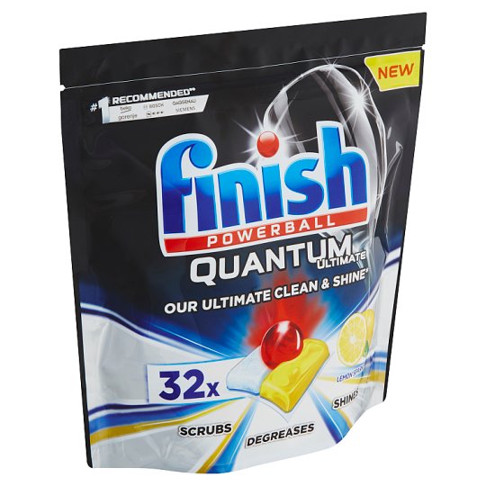 Finish Powerball Quantum Ultimate Lemon Sparkle kapsuly do umývačky