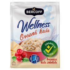 Wellness ovsená kaša brusnica biela čokoláda 60 g