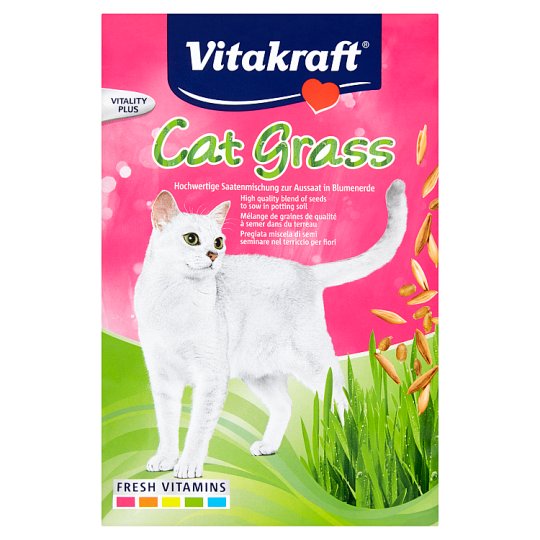 Vitakraft Cat Grass Selected Seeds 50 g Tesco Groceries