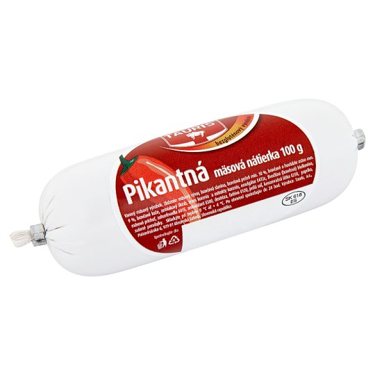 Tauris Pikantná mäsová nátierka 100 g
