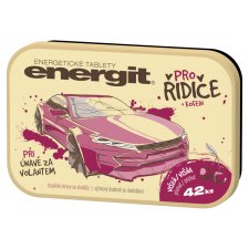 Energit For Drivers Energy Tablets Cherry Flavour 42 pcs 38 g