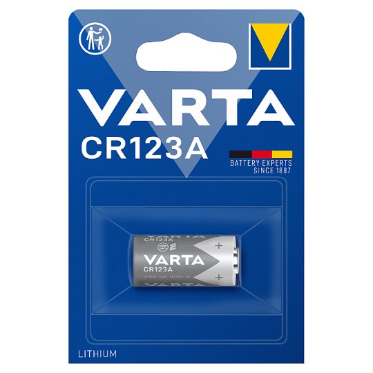 stille binde Arena VARTA CR123A Lithium Battery 1 pc - Tesco Groceries