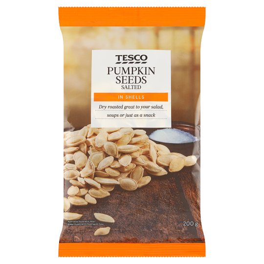 Tesco Pumpkin Seeds Salted in Shells 200 g Tesco Groceries
