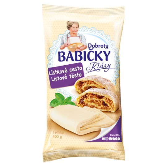 Dobroty Babičky Kláry Lístkové cesto 400 g