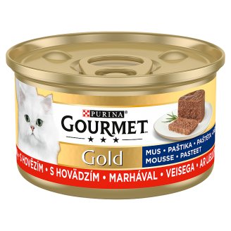GOURMET Gold paštéta s hovädzím 85 g