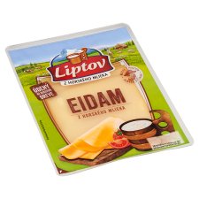 Liptov Eidam - porciované plátky údené 90 g