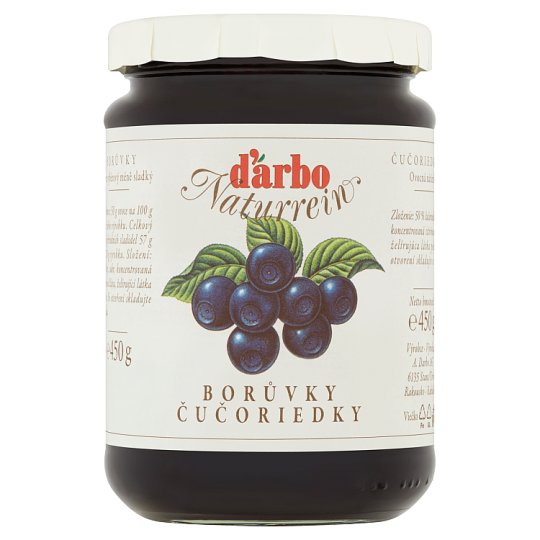 d'arbo Čučoriedky 450 g