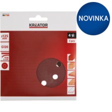 Kreator Sanding Disc 125 mm G120 5 pcs