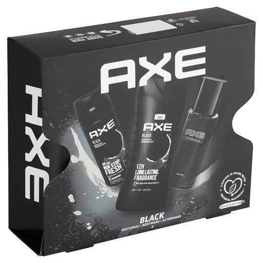 Axe Black Christmas Package for Men with Aftershave Tesco Groceries